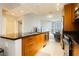 Well-equipped kitchen featuring stainless steel appliances and a sleek design, seamlessly flowing into the living area at 200 W Sahara Ave # 910, Las Vegas, NV 89102