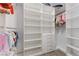 Well-organized walk-in closet features custom shelving and ample storage for clothing and accessories at 2168 Big Bar Dr, Henderson, NV 89052