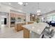 Spacious kitchen with stainless steel appliances, granite counters, and ample cabinet space at 2168 Big Bar Dr, Henderson, NV 89052