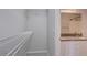 Walk-in closet showcasing white wire shelving and storage, connected to the bathroom at 23 Hudson Canyon St # 3, Henderson, NV 89012
