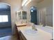 Bathroom vanity with double sinks at 2905 Shimmering Bay St, Laughlin, NV 89029
