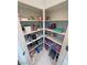 Spacious pantry with ample shelving offering plenty of storage space at 3451 Sagebrush Ave, Pahrump, NV 89048