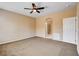 Open bedroom with easy access to a private bath area at 3616 Greenbriar Bluff Ave, North Las Vegas, NV 89081