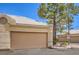 Garage of a residential home at 460 Strawflower Rd, Las Vegas, NV 89107