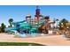 Fantastic community waterpark with multiple slides and splash zone for a fun, active lifestyle at 62 Myrtle Springs Ct, Las Vegas, NV 89148