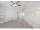 Second story loft area with carpet and white railings; great for Gathering room or study at 7221 Harlow St, Las Vegas, NV 89131