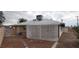 Backyard featuring gravel and a lattice shade at 829 Dover Pl, Las Vegas, NV 89107