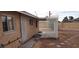 Backyard featuring gravel and a lattice shade at 829 Dover Pl, Las Vegas, NV 89107