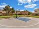 Community basketball court shows recreation activities available for neighborhood residents at 8336 Golden Amber St, Las Vegas, NV 89139