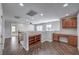 Open loft area with desk space and built-in shelving, perfect for work or relaxation at 9005 Semillon St, Las Vegas, NV 89148