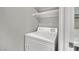 Practical laundry room equipped with a modern washing machine for efficient laundry care at 950 Seven Hills Dr # 124, Henderson, NV 89052