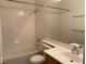 Bathroom with shower-tub combo and vanity at 10190 Deerfield Beach Ave # 202, Las Vegas, NV 89129