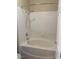The tiled bath and shower combination provide space to relax at 10190 Deerfield Beach Ave # 202, Las Vegas, NV 89129