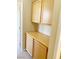 Bright cabinets with matching countertops offer ample storage space in this home at 10190 Deerfield Beach Ave # 202, Las Vegas, NV 89129