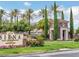 Welcome to Siena, an inviting guard-gated golf community with lush landscaping and a grand entrance at 10248 Maggira Pl, Las Vegas, NV 89135