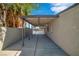 Covered outdoor patio offering a shaded area at 1608 E Mcdonald Ave, North Las Vegas, NV 89030