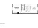 Floor plan showcasing the layout of the bedroom, bathroom, and loft space at 2615 Regency Cove Ct # Lot 13, Las Vegas, NV 89121