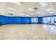 A spacious studio with a wood floor for exercising and fitness activities at 280 Via Del Duomo, Henderson, NV 89011