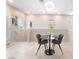 Cozy dining nook with a modern table set, bright natural light, and neutral decor at 2860 Sunflower Days Ave # 2141, North Las Vegas, NV 89031