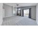 Spacious main bedroom featuring a walk-out balcony and ensuite bathroom at 3425 Bedfordshire Pl, Las Vegas, NV 89129