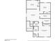 Detailed floor plan showcasing the layout of the home with dimensions for each room and closet at 377 Yellow Finch Ln, Henderson, NV 89012