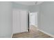 Bedroom with a closet and light blue walls at 5129 Midnight Oil Dr, Las Vegas, NV 89122