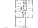 Detailed floor plan showcasing the layout, dimensions, and flow of the home at 5129 Midnight Oil Dr, Las Vegas, NV 89122