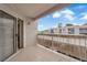 Private patio with city views, perfect for relaxation and entertaining at 6800 E Lake Mead Blvd # 2089, Las Vegas, NV 89156