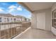 Private patio with city views, perfect for relaxation and entertaining at 6800 E Lake Mead Blvd # 2089, Las Vegas, NV 89156