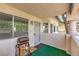 Outdoor patio area with a grill, secure door, and outdoor space perfect for relaxing at 7961 Lions Rock Way # 202, Las Vegas, NV 89128