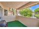 Outdoor patio area featuring a view, stucco walls, and an outdoor grill at 7961 Lions Rock Way # 202, Las Vegas, NV 89128