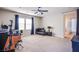 Bright bonus room with lots of natural light offering flexible space for an office or hobby room at 8029 Flambeau St, Las Vegas, NV 89131