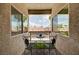 Charming balcony with outdoor seating, perfect for enjoying views of the neighborhood at 8223 Saddleback Ledge Ave, Las Vegas, NV 89147