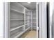 Large walk-in pantry with ample shelving space for organized storage at 854 Santa Maria Way, Mesquite, NV 89027