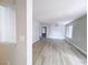 Open concept living room with lots of light and wood look floors at , Las Vegas, NV 89148