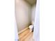 Small toilet room with neutral walls and light wood look flooring at , Las Vegas, NV 89148