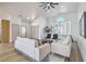Spacious living area with sleek furniture, stylish decor, and plenty of natural light at 1144 Calico Ridge Dr, Henderson, NV 89011