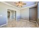 Bonus room featuring tile floors, neutral colors, and a view of the front entrance at 4750 Fiore Bella Blvd, Las Vegas, NV 89135