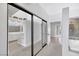Large main bathroom with double sinks, walk in shower and free standing tub at 5008 Shoal Creek Cir, Las Vegas, NV 89113