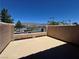 Spacious balcony offering beautiful mountain views on a bright, sunny day at 5052 Whistling Acres Ave, Las Vegas, NV 89131