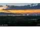 Panoramic city skyline at sunset at 515 Serenity Point Dr, Henderson, NV 89012