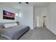 Bright bedroom with ensuite bathroom and closet at 520 Blackbird Knoll Ct, North Las Vegas, NV 89084