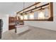 Spacious kitchen island provides extra counter space and storage, with an open concept living area at 5503 Jinan St, Las Vegas, NV 89148