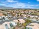 Elevated view highlighting the home within a well-planned community at 6405 Break Point Ave, Las Vegas, NV 89130