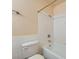 Compact bathroom featuring tiled walls, bathtub and shower combination at 6766 Sebring St, Las Vegas, NV 89103