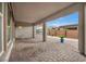 The covered patio features brick pavers, perfect for relaxing and entertaining outdoors at 6865 Steel Mist St, Las Vegas, NV 89148