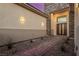 Inviting front entrance with a stone pathway and a modern double door design at 7062 Maverick St, Las Vegas, NV 89131