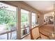 Bright dining area with a large window view, light wood floors, and neutral decor at 794 Oakmont Ave # 106, Las Vegas, NV 89109