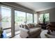 Bright living room showcasing large windows, cozy furniture, and serene views at 794 Oakmont Ave # 106, Las Vegas, NV 89109