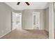 Spacious bedroom leading to bathroom and loft at 8612 Chiquita Dr, Las Vegas, NV 89128